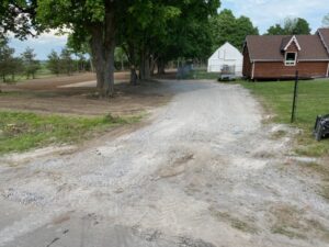 Before Excavating & Grading